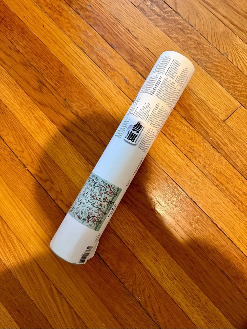 Anthropologie Mint and Pink Chinoiserie Bird Wallpaper (Havenview/Valeri Mural)